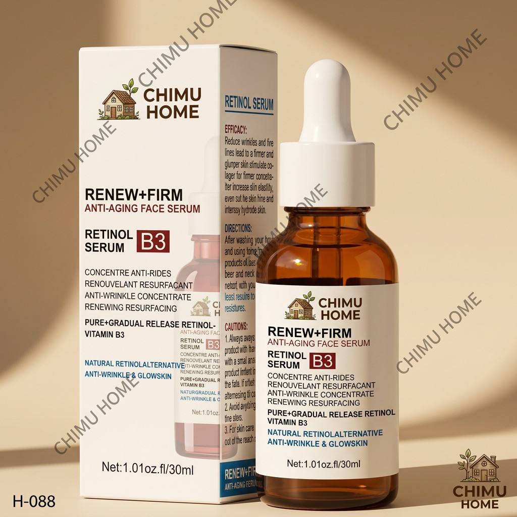 Hyaluronic Acid Facial Serum - 【CHIMU HOME】Retinol B3 gezichtsserum voor verjonging