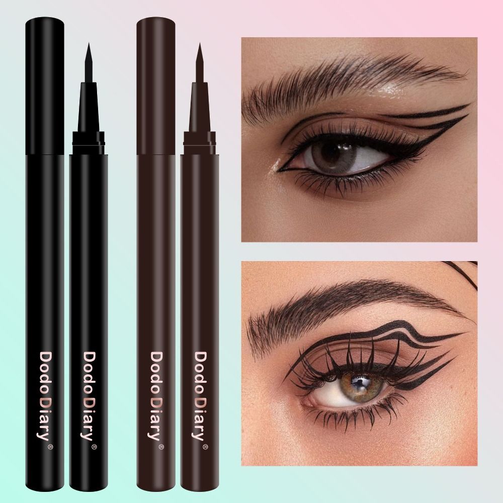 Waterproof Liquid Eyeliner Pen - Waterdichte vloeibare eyeliner, veegvast, sneldrogend, voor