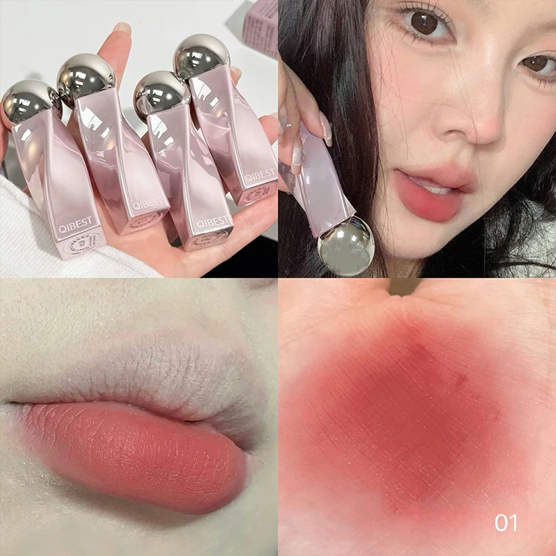 QIBEST Matte Velvet Lipgloss W - Matte Velvet Lip Tint Long Lasting recensie en prijs