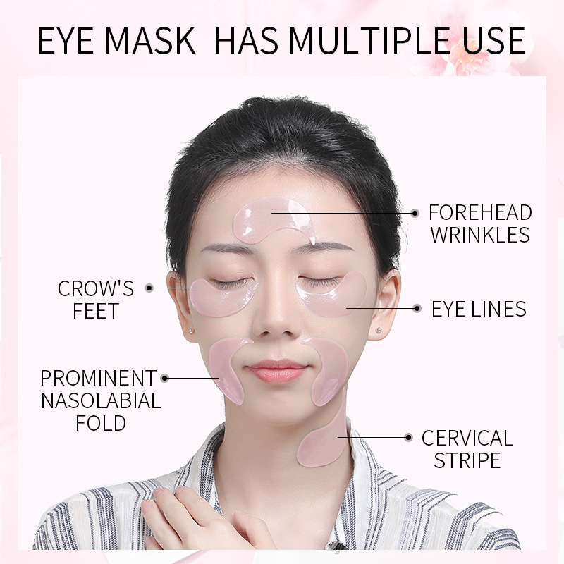 10Pcs = 5Pairs Nonapeptide Sak - Collagen Under Eye Patches recensie en prijs