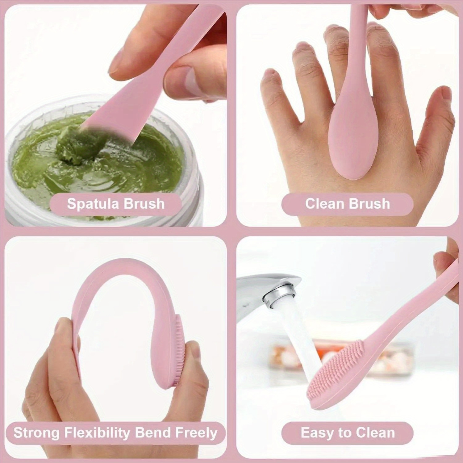 Dubbele kop gezichtsmaskerbors - Silicone Face Scrubber Electric recensie en prijs