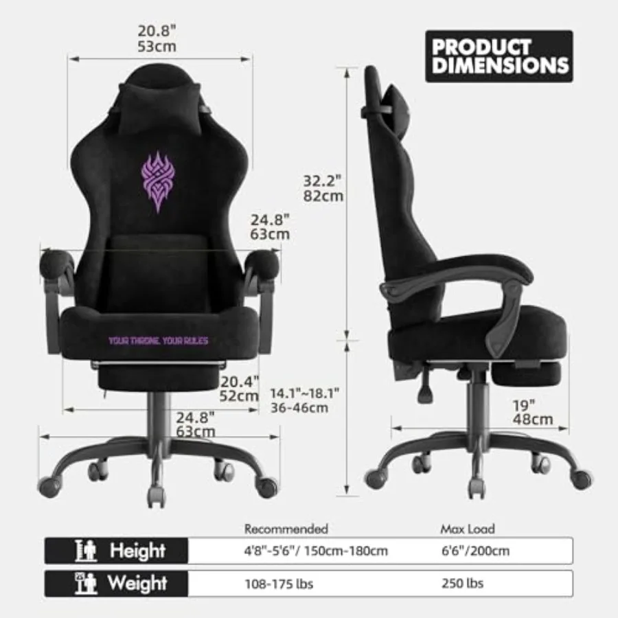Gamingstoelen voor videospeler - Massage recensie en prijs