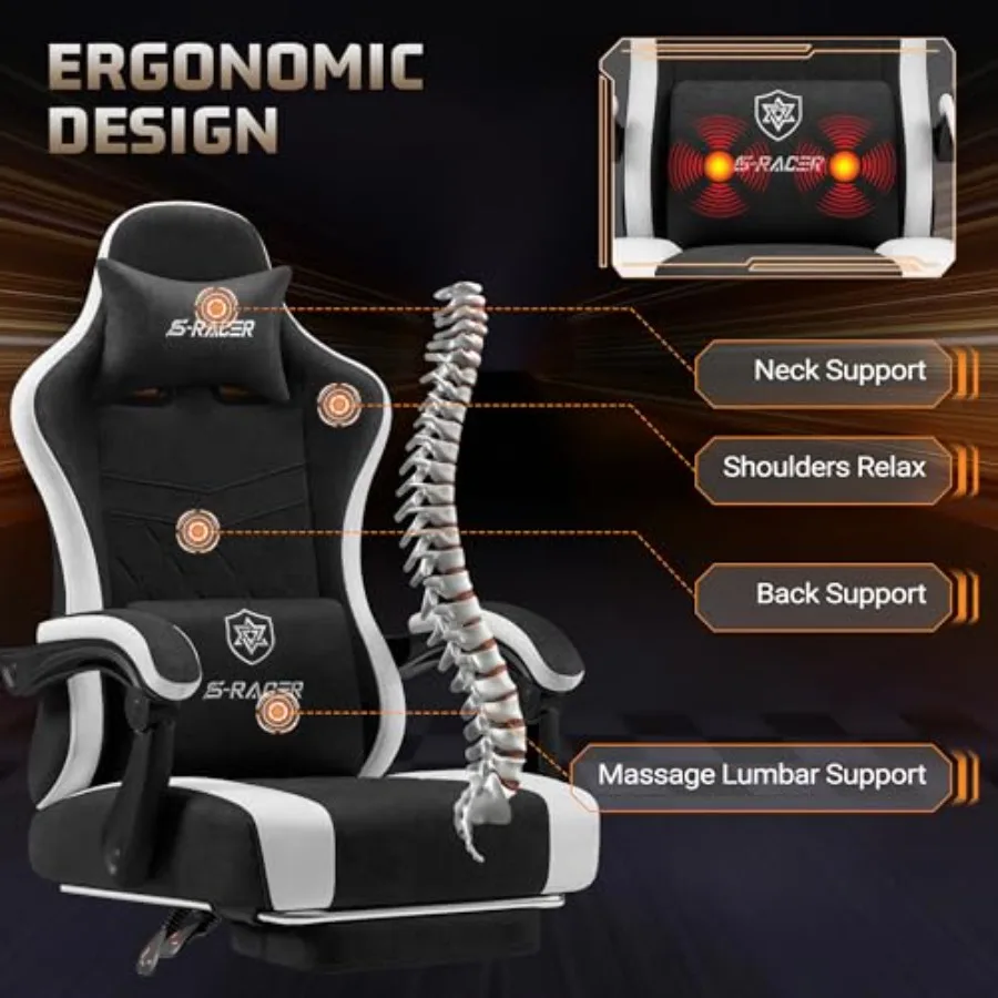 Gamingstoel voor volwassenen m - Massage recensie en prijs