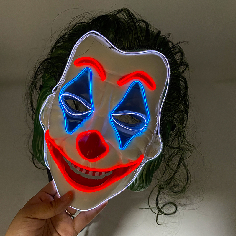 Cosplay DC Joker Hoofddeksel M - Led Light Therapy Face Mask recensie en prijs