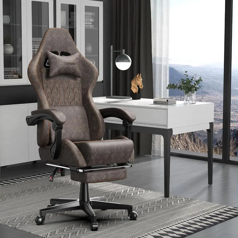 Ergonomische gamingstoel met h - Massage recensie en prijs