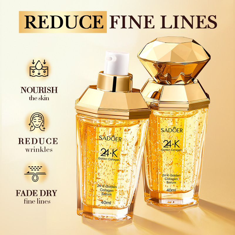 SADOER 24K Gouden Collageen Se - Hyaluronic Acid Facial Serum recensie en prijs